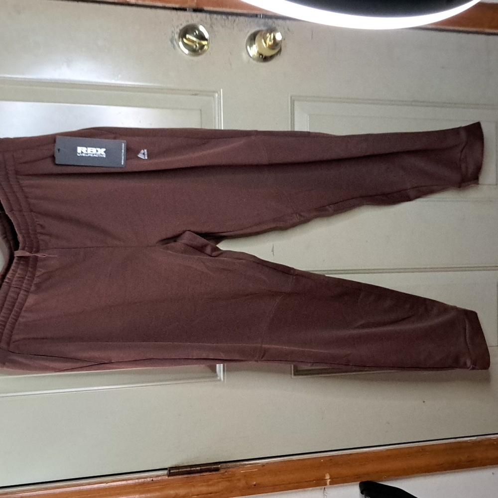 RBX Performance Relaxed Fit Athleisure Quick Drying Stretch Track Pants NWT